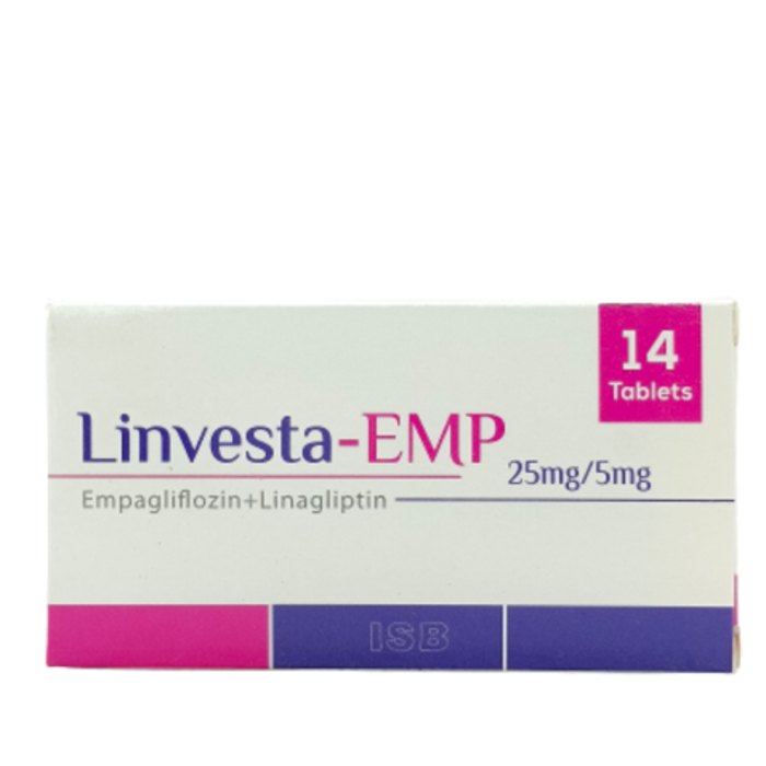 Linvesta Emp 25mg/5mg Tablets (14s)