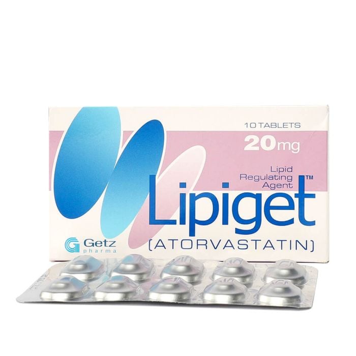Lipiget 20mg Tablets