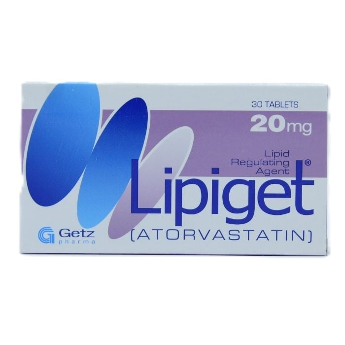 Lipiget 20mg Tablets 30s