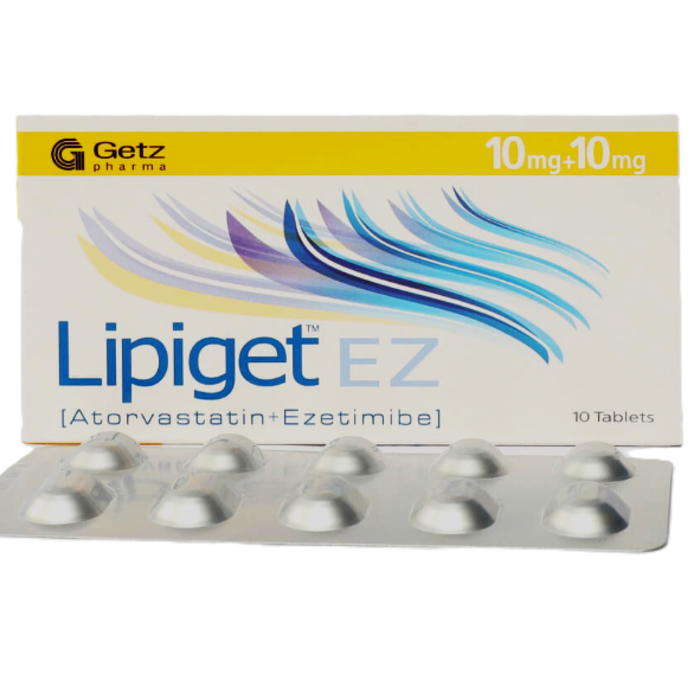 Lipiget Ez 10mg/10mg Tablets (10s)