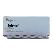 Lipirex 20mg Tablets 20s