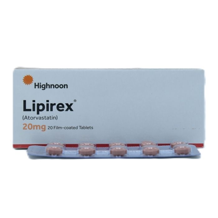 Lipirex 20mg Tablets 20s