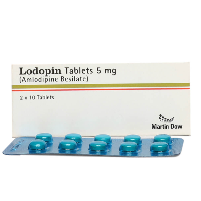 Lodopin 5mg Tablets (20s)