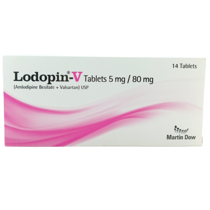 Lodopin V 5mg/80mg Tablets (14s)