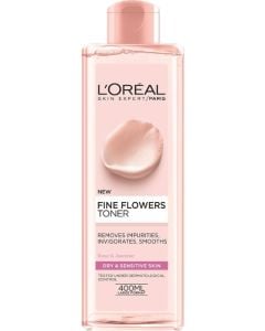 Loreal Fine Flowers Toner 400ml Dry 7 Sensitive