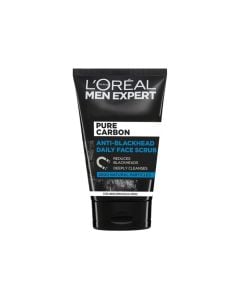 Loreal Men Expert Face Scrub 100ml Pure Carbon Anti Blackhea