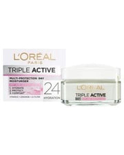 Loreal Triple Active Day Cream Dry Skin 50ml