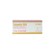 Losanta Diu 50mg 12.5mg Tablets