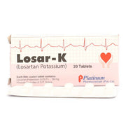 Losar K 50mg Tablets (20s)