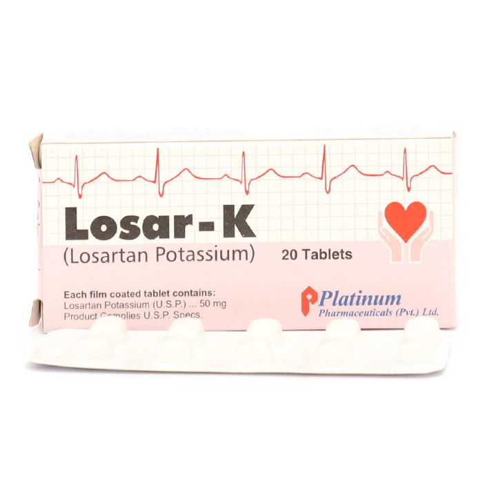 Losar K 50mg Tablets (20s)