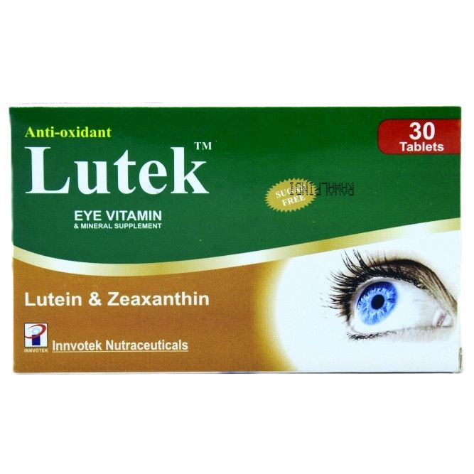 Lutek Eye Vitamin & Mineral Tablets (30s)