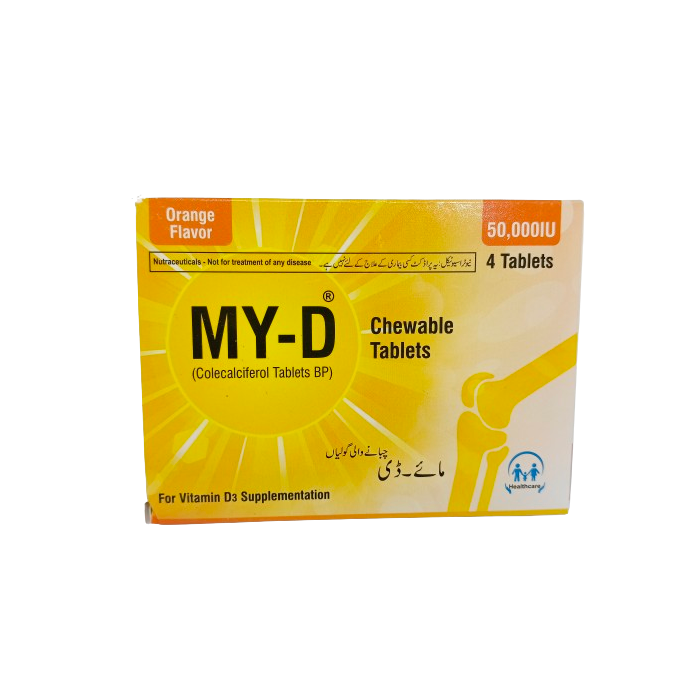 My D Chewable 50000iu Tablets 4s