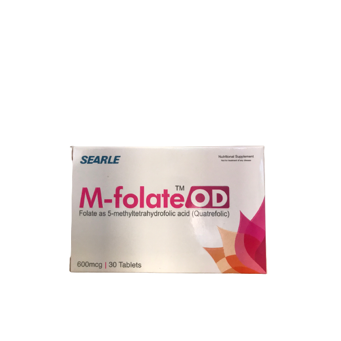 M Folate Od 600mcg Tablets
