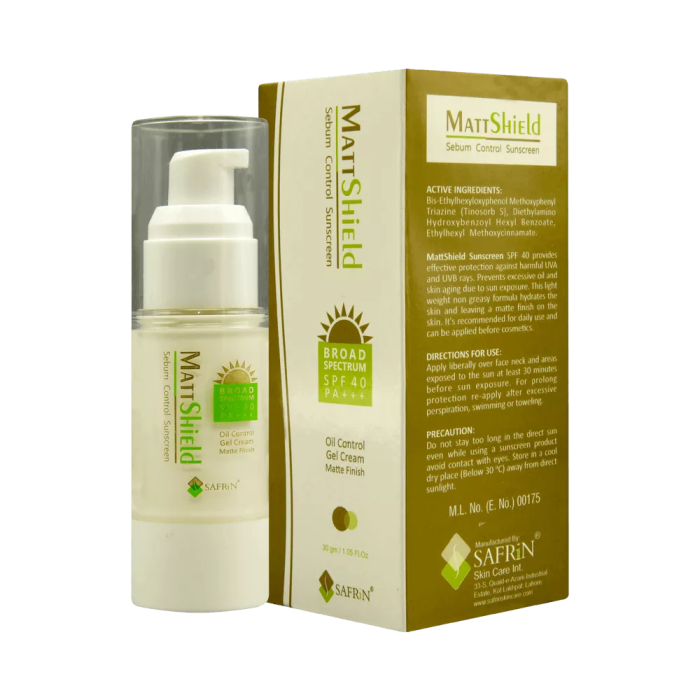Mattshield Sunscreen Spf 40
