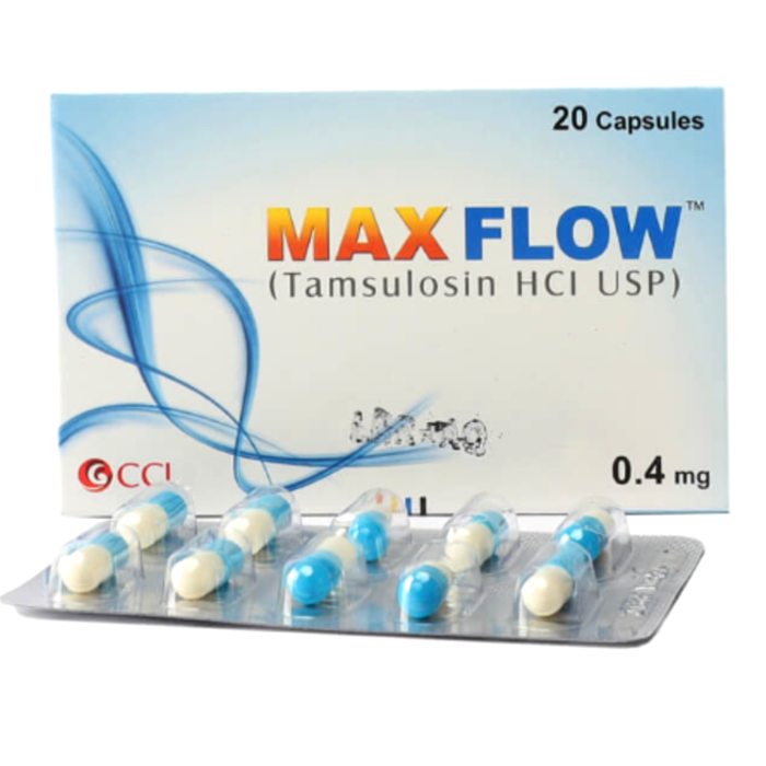 Maxflow 0.4mg Capsules (20s)