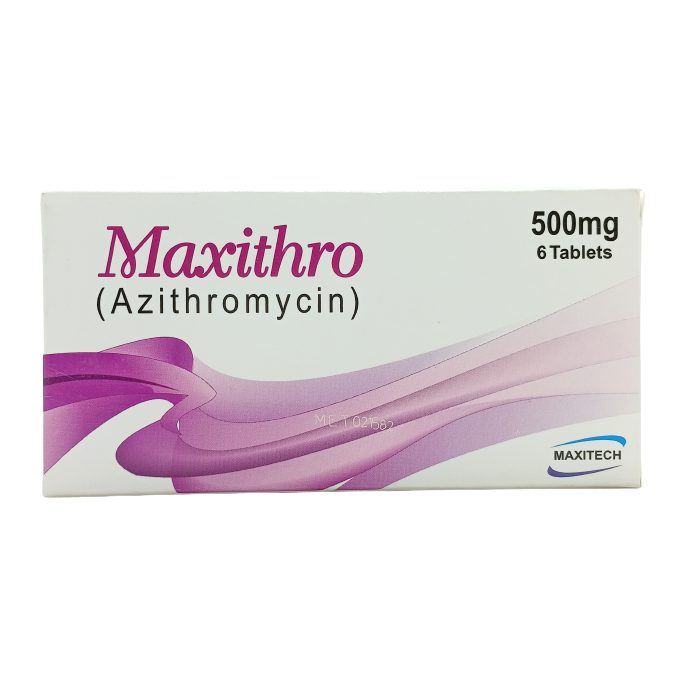 Maxithro 500mg Tablets 6s