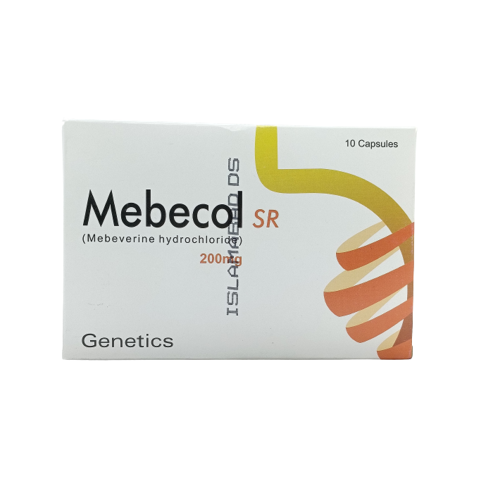 Mebecol Sr 200mg Capsules 10s