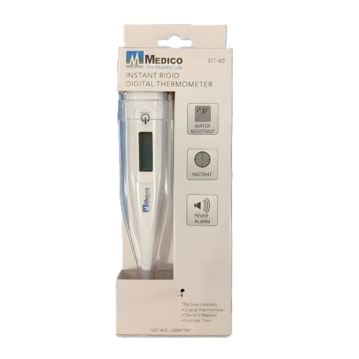Medico Instant Rigid Digital Thermometer Dt 40