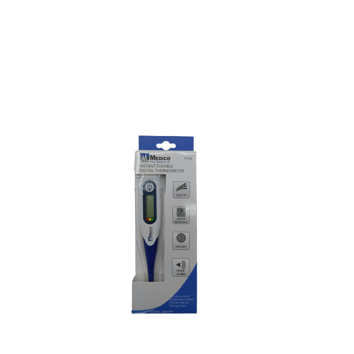 Medico Instant Flexible Thermometer Ft 33