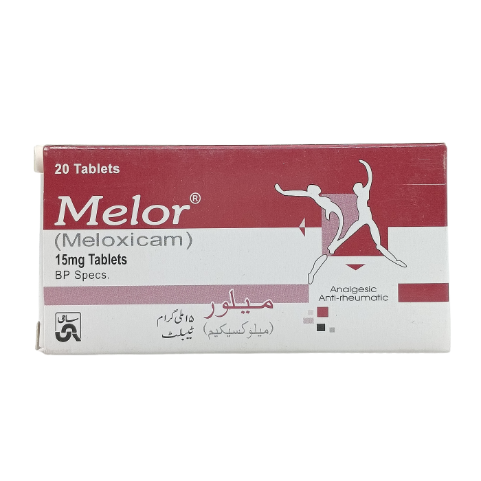Melor 15mg Tablets 20s