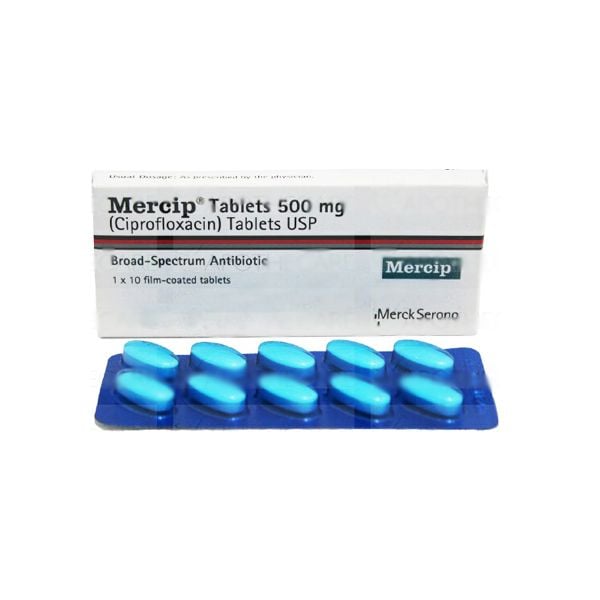 Mercip 500mg Tablets (10s)