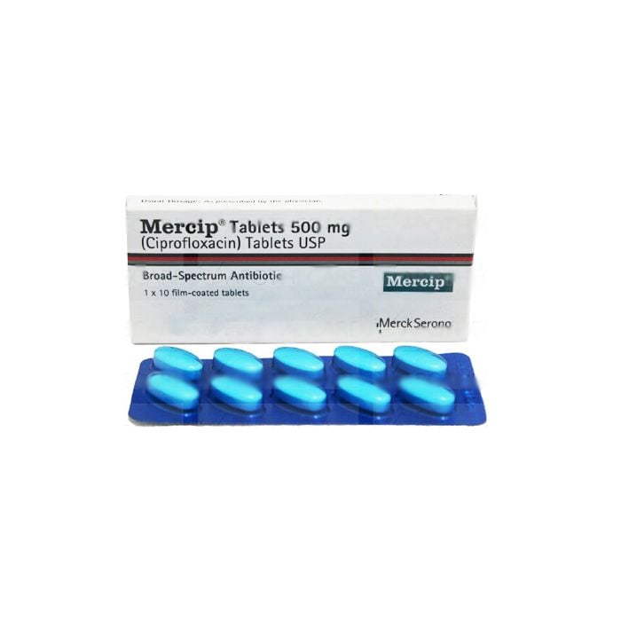 Mercip 500mg Tablets 10s