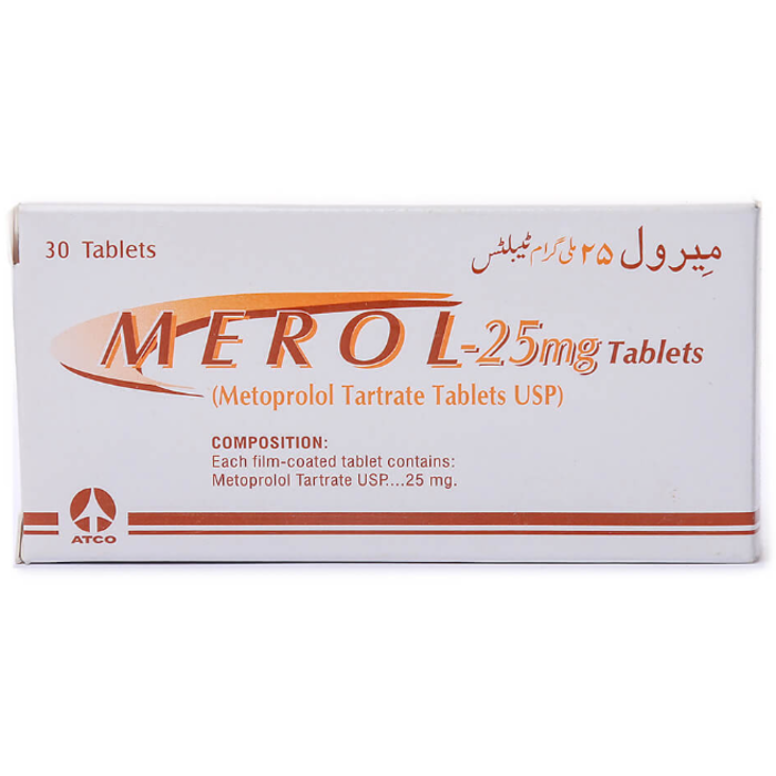 Merol 25mg Tablets (30s)
