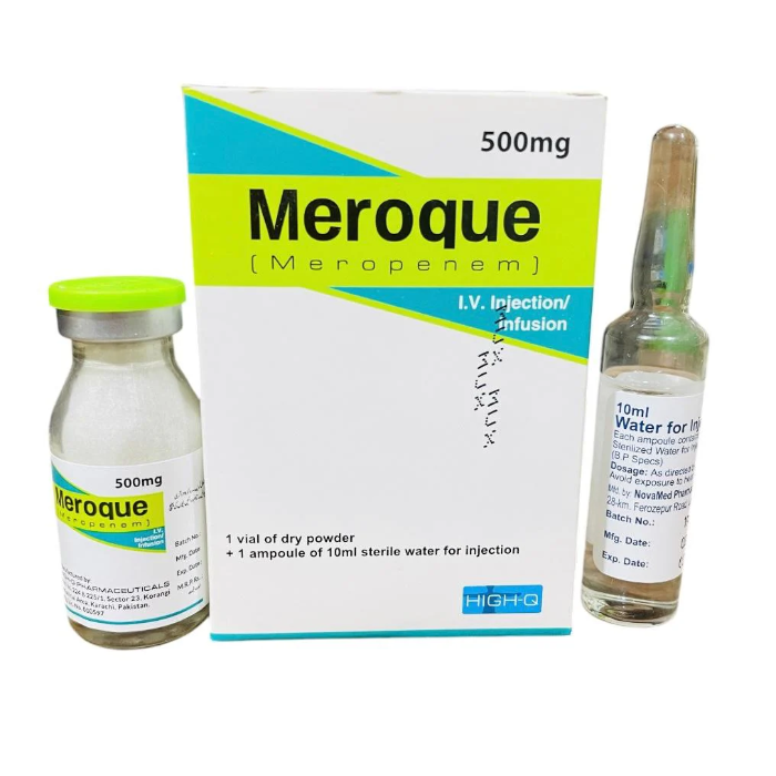 Meroque 500mg Injection