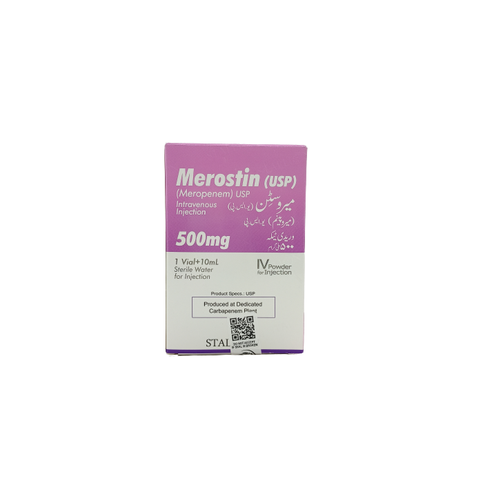Merostin 500mg Inj Iv