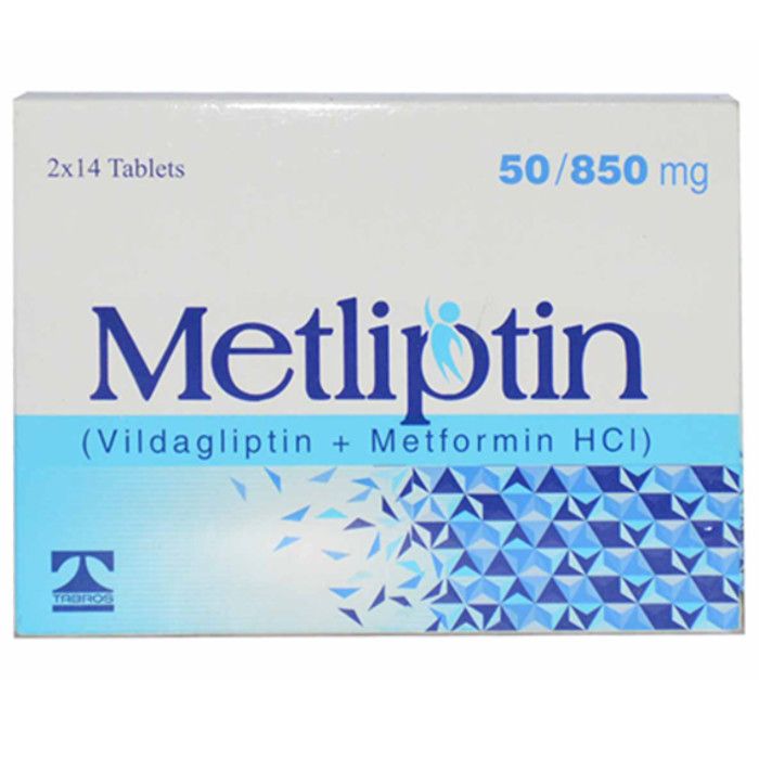 Metliptin 50mg 850mg Tablets (28s)