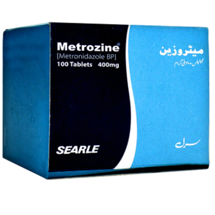 Metrozine 400mg Tablets (10s)