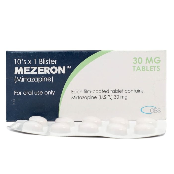 Mezeron 30mg Tablets