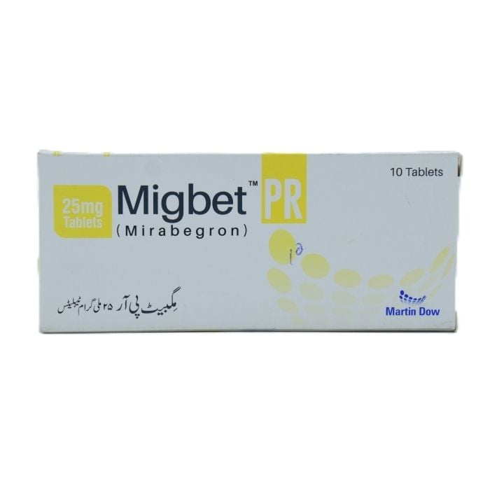 Migbet Pr 25mg Tablets 10s