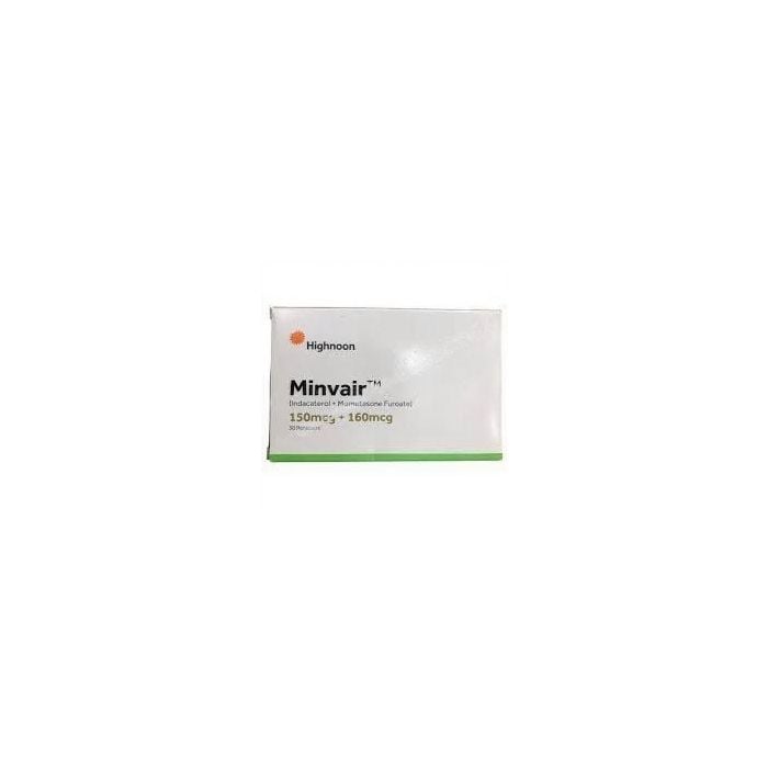 Minvair 150mcg 160mcg rotacaps 30s