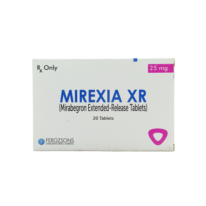 Mirexia Xr 25mg Tablets