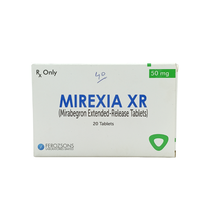 Mirexia Xr 50mg Tablets