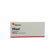 Misar 80mg Tablets 20s