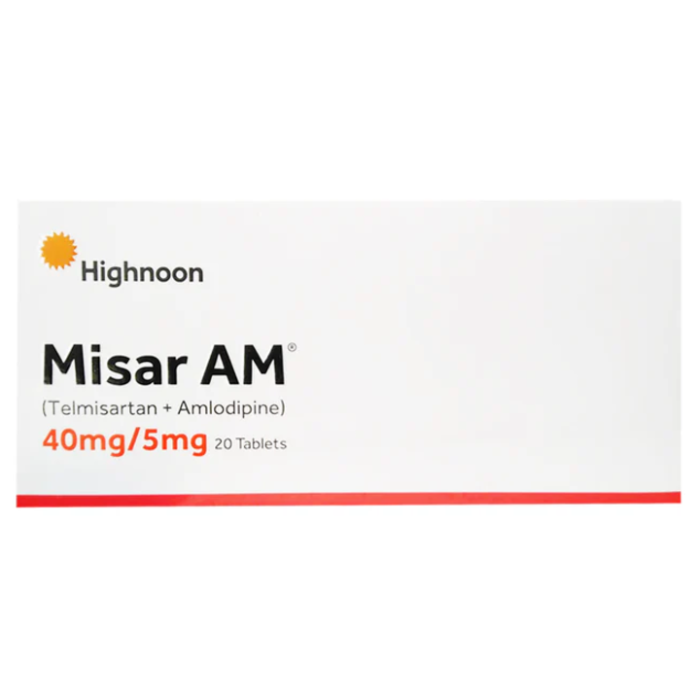 Misar Am 40mg/5mg Tablets (20s)