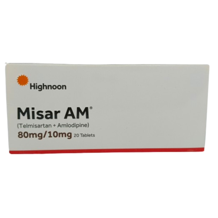 Misar Am 80mg/10mg Tablets (20s)