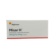 Misar H 40 12.5mg Tablets 20s