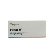 Misar H 80mg 12.5mg Tablets 20s