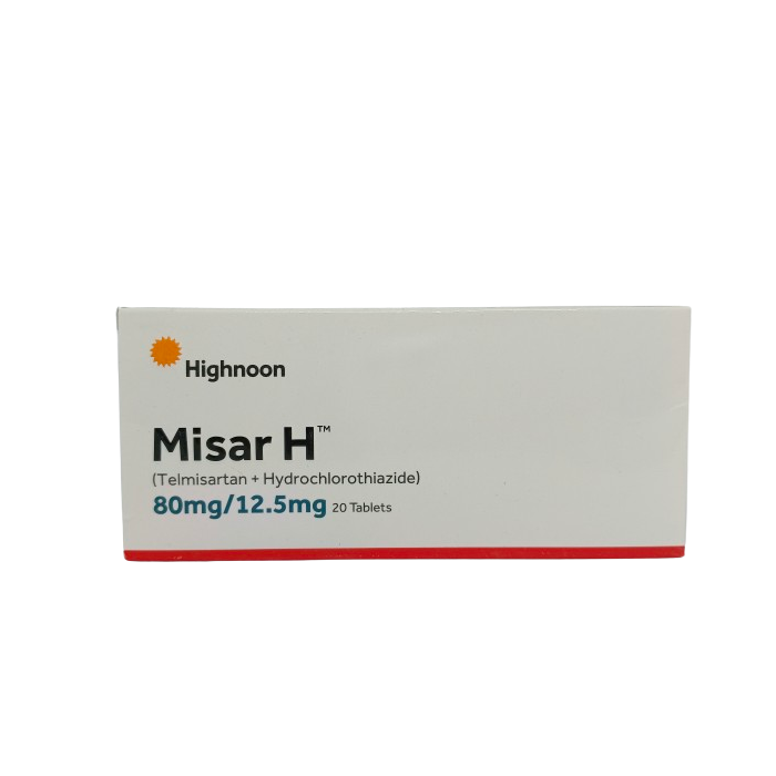 Misar H 80mg 12.5mg Tablets 20s