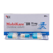 Mobikare Dr 75mg Capsules