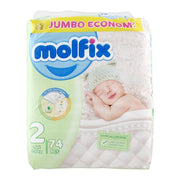 Molfix Baby Diapers Jumbo Mini No 2 3-6kg