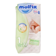Molfix Baby Diapers Jumbo New Born No 1 2-5kg
