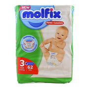 Molfix Pants Culottes Midi 3 62pcs