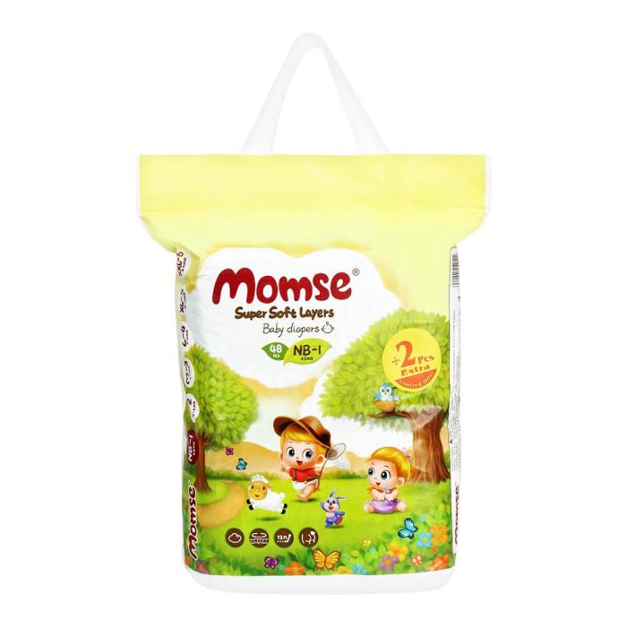 Momse Baby Diapers Nb-1 5kg 48pcs