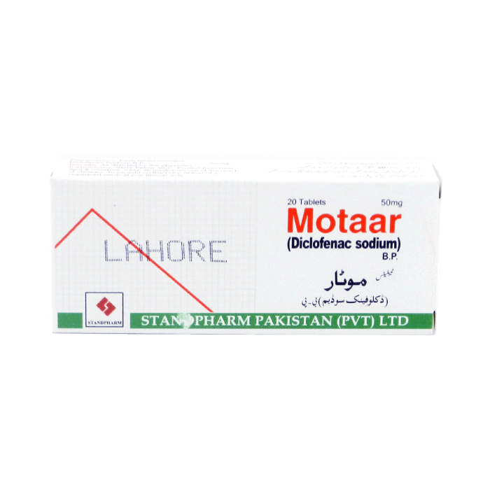 Motaar 50mg Tablets