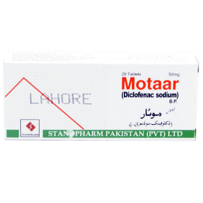 Motaar 50mg Tablets (20s)