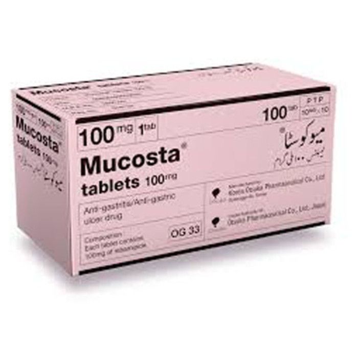 Mucosta 100mg Tablets (100s)